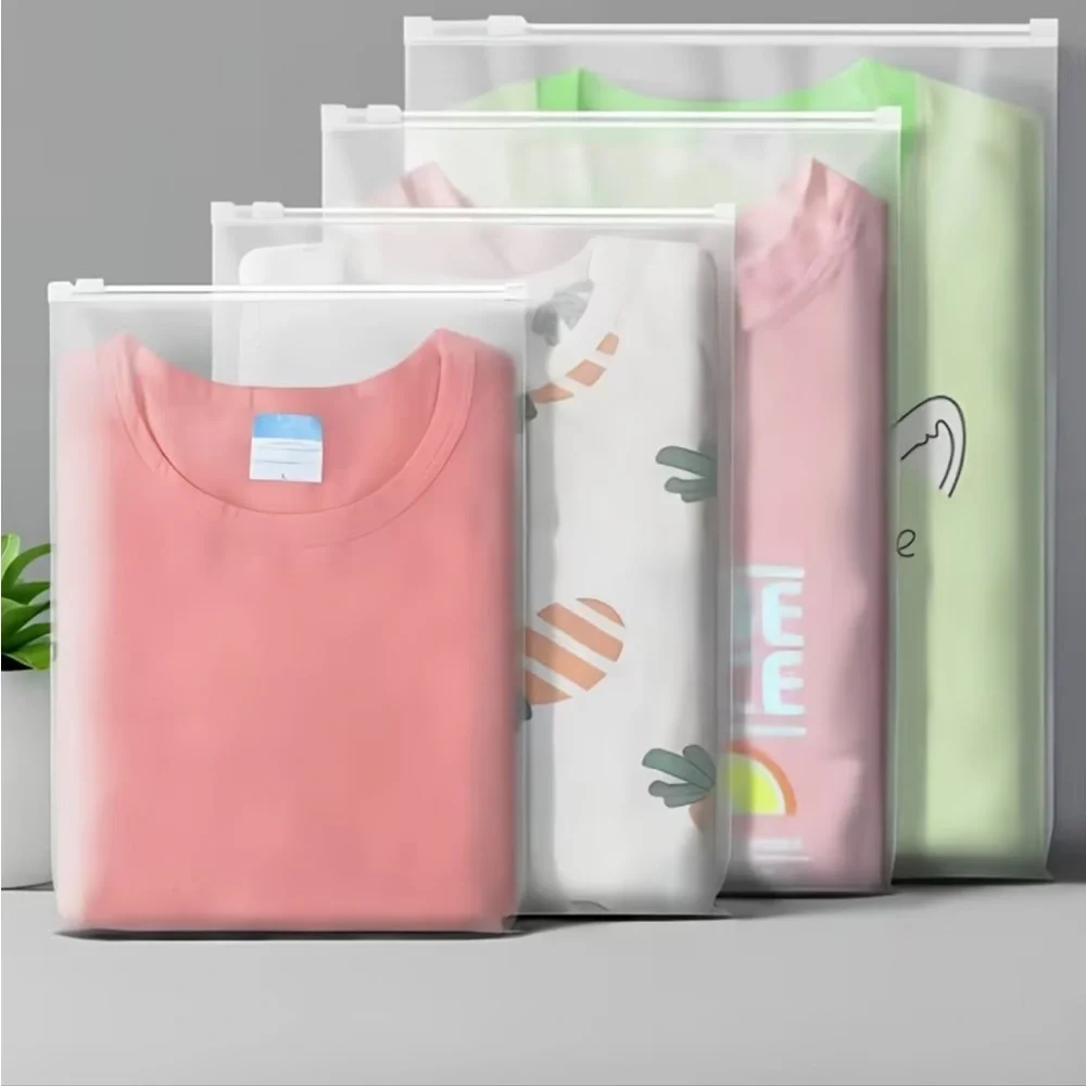 ❗️KEPT IT❗️🧳 30pc Clear Travel Storage Bags Set | Zippered Reusable Organizers